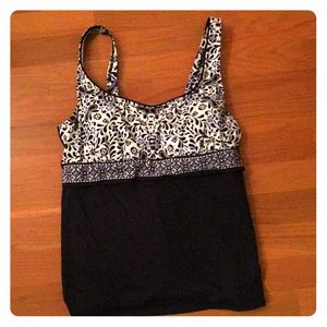 Lands End Swim Tankini Top